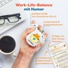 GLÜCKSGUT® Anti-Stress Cube, Funny Stress Cube for Stress Relief, 6