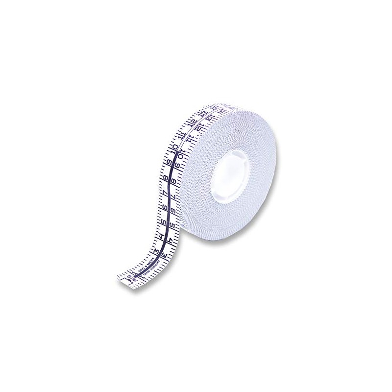 Oregon Rule Co. Adhesive Continuous Ruler Roll Tape – Metric