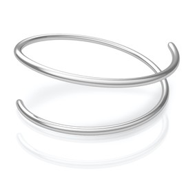 Spiral Twist Ear Ring One Piercing - 20 Gauge Tragus Double Ring Hoop - Unisex Cartilage Piercings Loop Ring - 925 Sterling Silver Spiral Tragus Rings