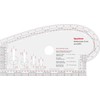 Liquidraw 4 in 1 Multipurpose Curve Ruler Includes Armhole Curve