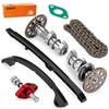 Intake & Exhaust Camshaft w/Cam Timing Chain Guides Tensioner for
