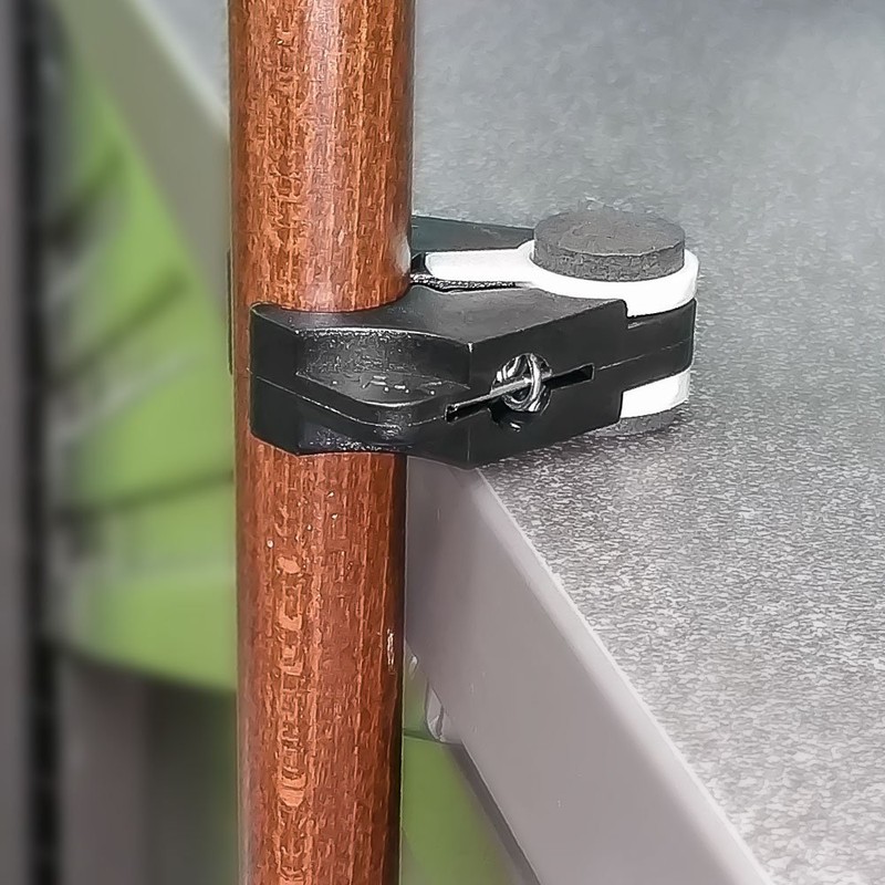 Easy-to-Use Desk or Table Clip Walking Cane Holder