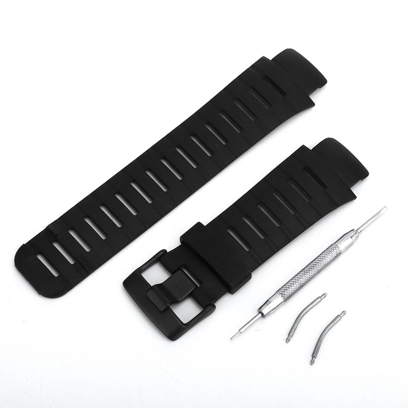 Outdoor Rubber Watchband Watch Strap Replacement Accessory for SUUNTO X-LANDER