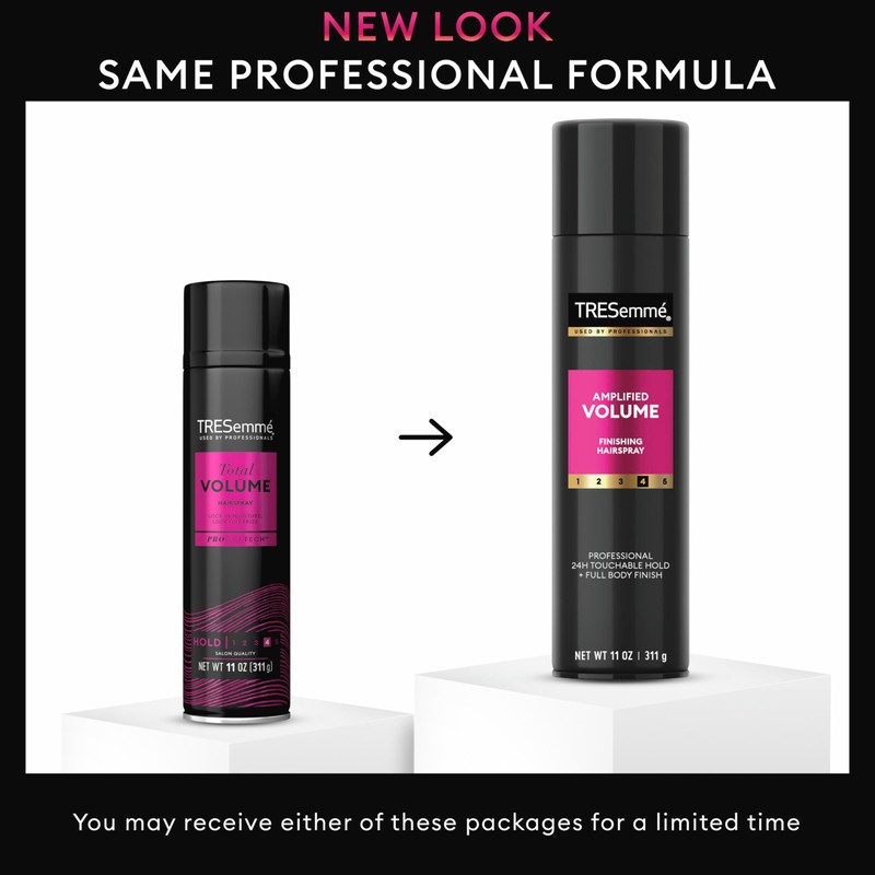 TRESemmé Total Volume Hairspray for 24-Hour Frizz Control with Pro