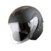 1Storm Motorcycle Open Face Fiber Glass Dual Visor Helmet Scooter