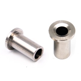 3220 Bearing Sleeve 2 Pack Compatible with Grindmaster Crathco D & E Series Beverage Dispensers, Fits D15 D25 D35 E27 E29 E47 E49, Stainless Steel Replacement for Juicer Bubbler Machines