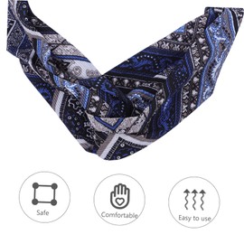 Baluue 16pcs Elastic Cross Headbands Twisted Design for Running Fitness Sports Yoga Random Colors Sweat Absorbing Washable Comfortable Hairbands for Women Random Color