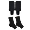CWPFVQA 2 Pairs Ankle Support Football Black Ankle Support Football