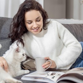 PLwelth 2Pcs Cat Bookmarks for Women Men Cute Bookmarks for Cat Lovers Students Teachers Inspirational Bookmarks for Reading Accessories Funny Bookmarks for Her Him Christmas Birthday Graduation Gifts