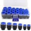 36PCS Push-to-Connect Air Line Fitting Plug, Kalolary Quick Connect End