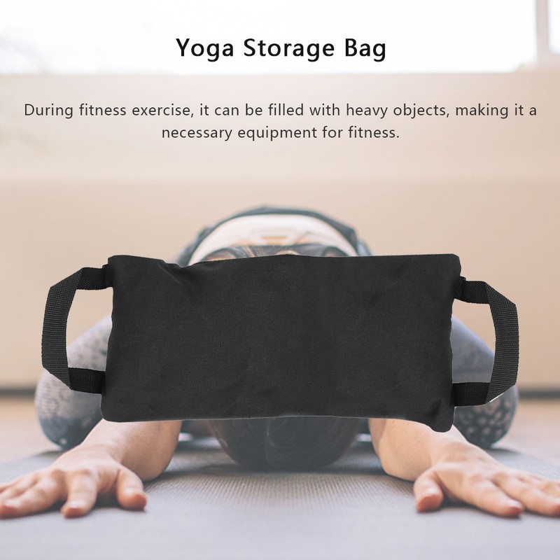 Durable Weightlifting Sandbag Fitness Training Thin Arm Yoga Storage Bag