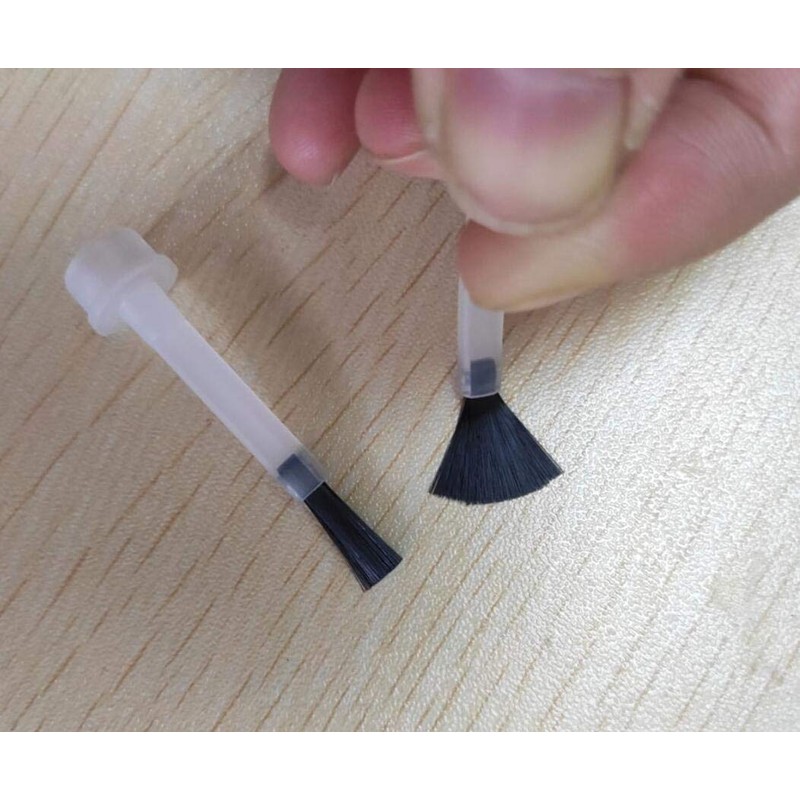 10 Pcs Nail Polish Replacement Brush Head Gel Liquid Brushes