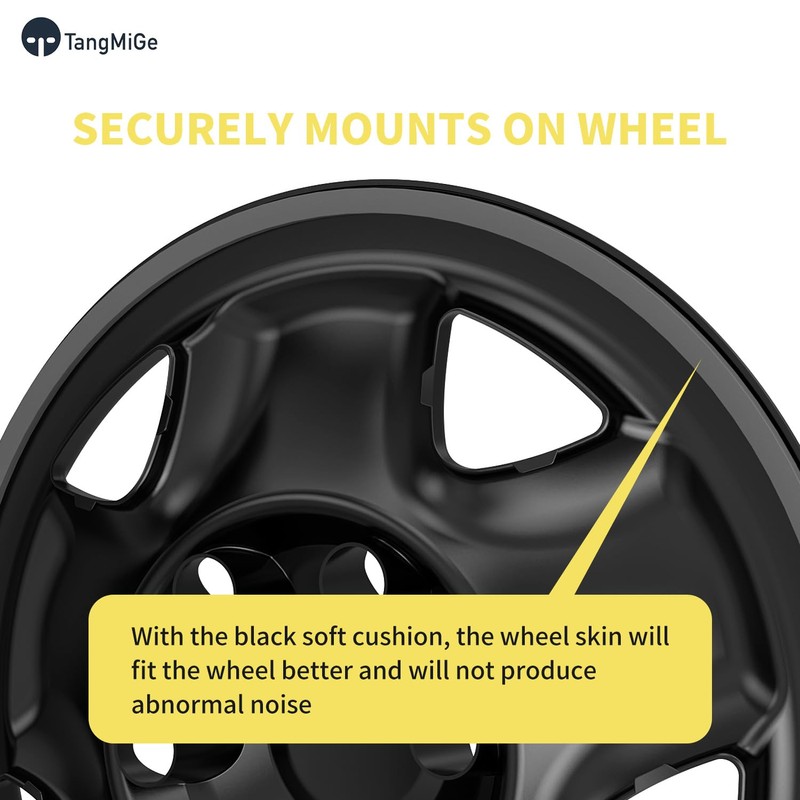 TangMiGe 4-Pack Wheel Skins Compatible with Toyota Tacoma 2005-2023, 16