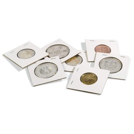 Leuchtturm Coin Holders for stapling, up to 27.5 mm Ø, 100 per pack