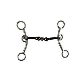 Showman Stainless Steel Junior Cow Horse Bit w/ 5" Sweet Iron Mouth