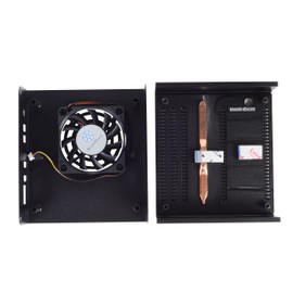 SilverStone SST-PT14B-H1D1 - Petit Intel NUC Computer Case, Board D54250WYB, D34010WYB, black