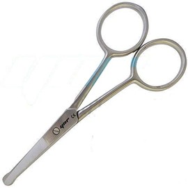YNR England Nose Scissors Moustache Mustache Scissors Baby Hair Trimming Scissors Ear Scissors