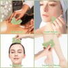 Gua Sha Comb Jade, Natural Guasha Stone Jade Guasha Comb