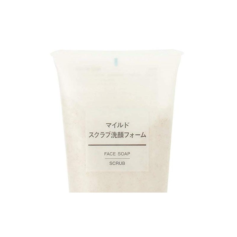 Mild Scrub Foam Face Wash Large Capacity 1pc (x1)
