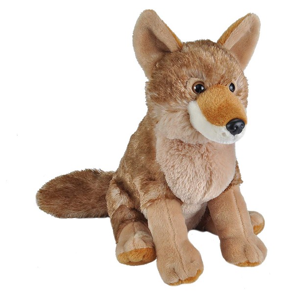 Wild Republic Coyote Plush, Stuffed Animal, Plush Toy, Gifts for Kids, Cuddlekins 12 Inches