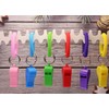 Sport Whistle with Bracelet 6pcs Loud Clear Plastic Whistles with