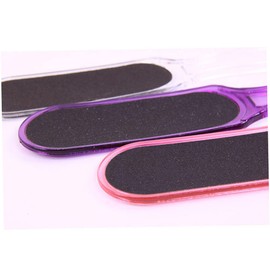 HONMEET 4pcs Double-sided Foot File Matte Rasp for Feet Care Pedicure Tools for Dead Skin Removal Lightweight Pedicure Random Color