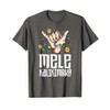 Hawaiian Christmas Shirt Men Mele Kaliki Shaka Kalikimaka T-Shirt