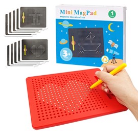 MIHURO Children's Magnetic Board, Children's Magnetic Game for Children, Small Magnetic Drawing Board with Pen, Children's Magnetic Board, Educational Toy, Magnetic Painting Board for Drawing,