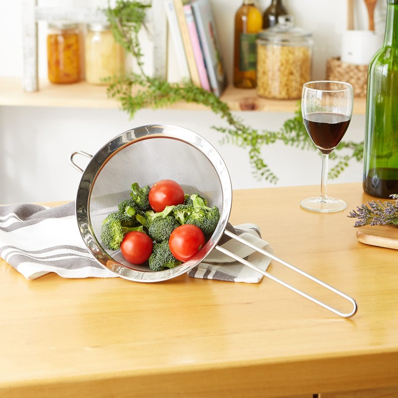 RSVP International Endurance Kitchen Collection, Stainless Steel Fine Mesh Conical