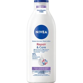 NIVEA Repair & Care Sensitive Körperlotion für empfindliche Haut feuchtigkeitsspendendend schützend, geruchsneutral 400ml