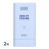 Coupy Non-sticky Zero Fit Instant Cooling Moisture Sun Stick SPF50+ PA++++, 19g, 2 Pieces / 쿠피 끈적임없는 제로핏 즉각 쿨링 수분 선스틱 SPF50+ PA++++, 19g, 2개