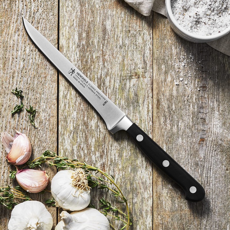 HENCKELS Classic Precision Razor-Sharp 5.5-inch Boning Knife, German Engineered Informed