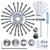 LEONTOOL 10 Inch Unbreakable Wired Trimmer Blade Steel Wire Cutter