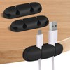 WLLHYF Cable Clips 3PCS Cord Wire Organizer Cable Management Holders