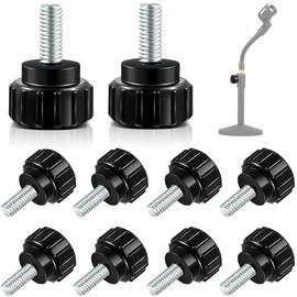 Screws, Handles, Screws, Bolts, M4 x 10mm, Small Grip Star Knobs, Handle Screws, Knurling, Clamp Knobs, Thumb Screws, Round Gear, Knobs, Screws, Easy Installation, Plastic Hand Twist Bolts,