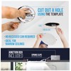 PARMIDA (12 Pack) 6 Inch Ultra-Thin LED Recessed Ceiling Light