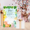UDNADKEX Baby Shower Invitations for Boy Dinosaur with Envelopes, Invites