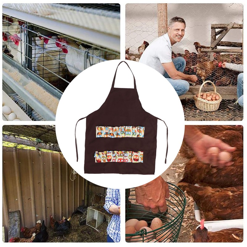 Egg Apron Hands Free Egg Collecting Gathering Holding Bib Apron