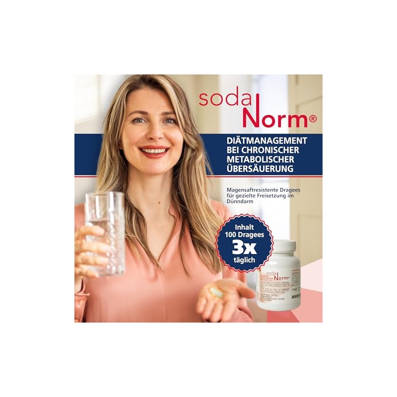Sodium Bicarbonate - Gastric Juice-Resistant Tablets for Targeted Release in