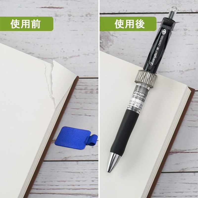 SAMCOS Spring Pen Holder 2 Pcs Fits All Size Pens