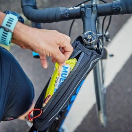 ZONE3 - Borsa aerodinamica per Tubo Orizzontale per Ciclismo e Triathlon | Design aerodinamico con Cinghie Regolabili | Cerniera Impermeabile e Materiale Resistente all'Acqua | Archiviazione sicura