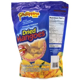 Philippine Brand Dried Mango, 20-Ounce Pouches (Pack of 2)