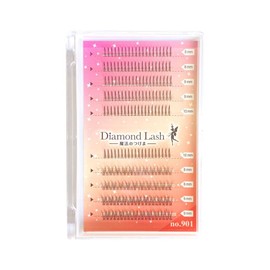 New DiamondLash One-Hong Lash Series Partial False Eyelashes (no.901 (8mm - 10 mm))