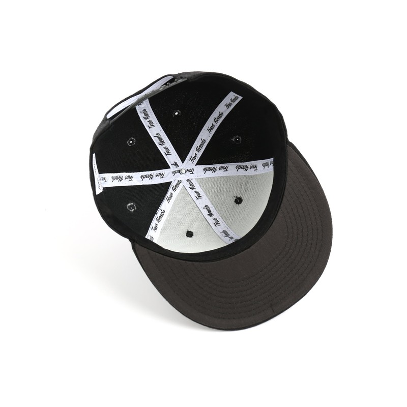 True Heads Westside Black Snapback Baseball Cap