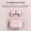 Auricular in-ear gamer inalámbrico Fitpolo Bluepods Mini 1 rosa con