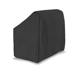 Boat Center Console Cover, 600D Marine Grade Polyester Canvas, Waterproof, Black, Up to 46" W x 40" L x 45" H