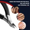 FVION Precision Cuticle Nippers, Cuticle Scissors, Cuticle Remover, Professional 5