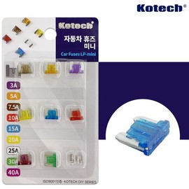 Kotech Car Fuse (Mini K7218) Fuse Car Fuse LP-Mini / 코텍 자동차 휴즈(미니 K7218) 퓨즈 카휴즈 LP-Mini