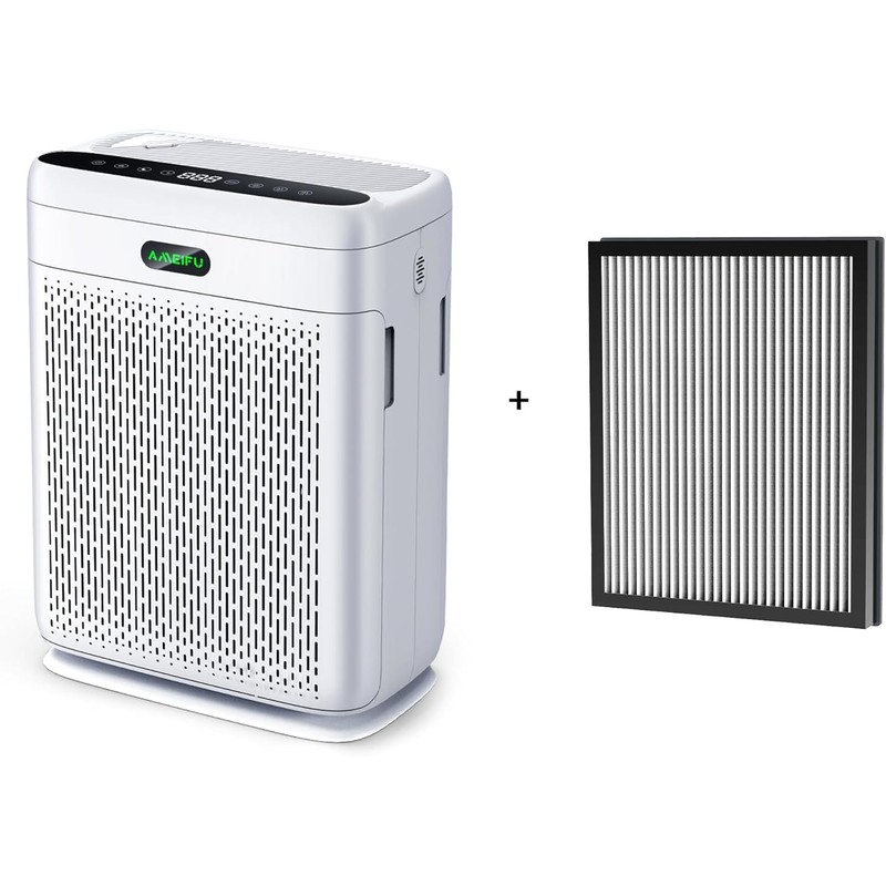 Air Purifier Replacement Filter, 8 in 1 HEPA Filter F1
