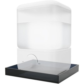 Acrylic Humidifiers Tray for LEVOIT Classic 160 Top-Fill Humidifiers 2.5L Tank, Leak-Proof Tray for Humidifier, Moisture-Proof TankFloor (Not Include Humidifier) (Transparent black, 2.5L)